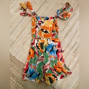 Colorful Floral Jumpsuit